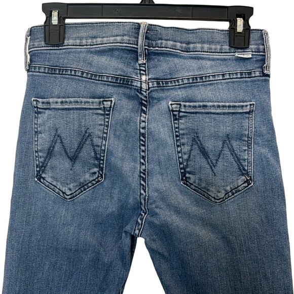 Mother The Mid Rise Dazzler Ankle Jeans We The Animals Size 25 - Picture 7 of 10